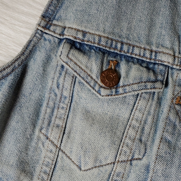 NWT Madewell Light Wash Denim Jean Vest - Picture 12 of 12